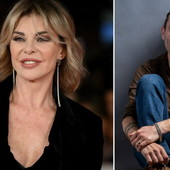 Alba Parietti e Federico Traversa al teatro del Casinò di Sanremo Alba Parietti e Federico Traversa al teatro del Casinò di Sanremo