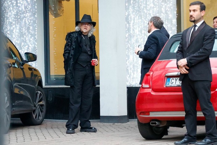 Morgan al teatro Ariston / Foto Bonazinga