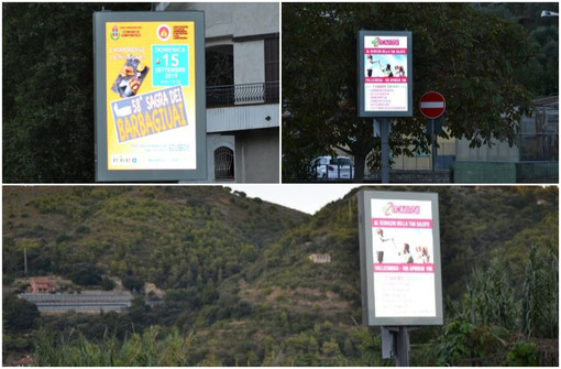 Camporosso: installati sei pannelli led per comunicare con la cittadinanza e diramare le allerte meteo