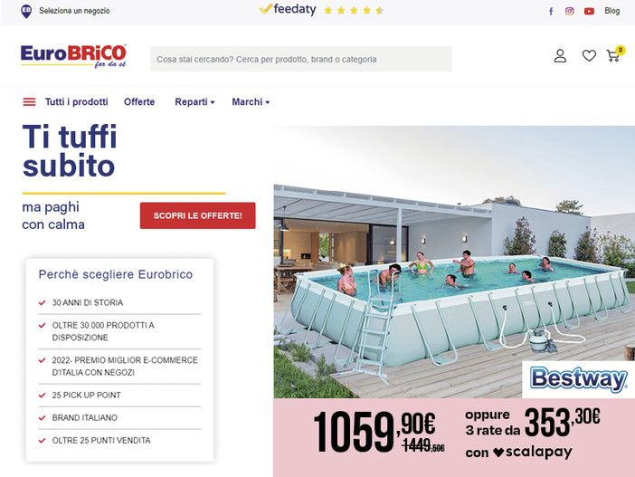 EuroBrico.com, il punto di riferimento per bricolage, Fai-Da-Te e home improvement con oltre 40.000 alternative EuroBrico.com, il punto di riferimento per bricolage, Fai-Da-Te e home improvement con oltre 40.000 alternative