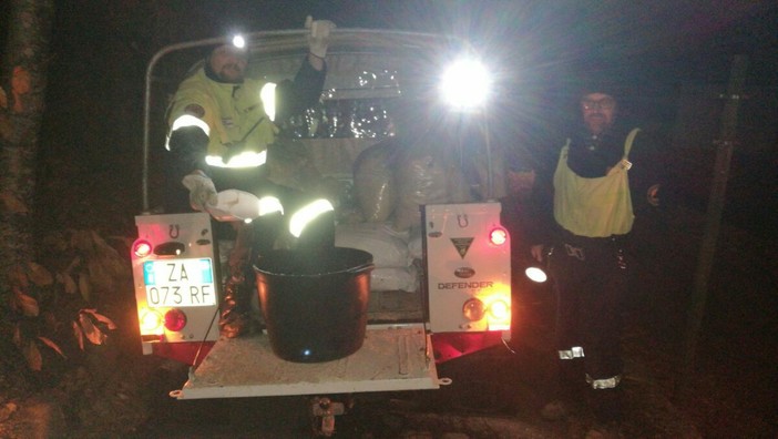 Sanremo: temperature in picchiata, intervento della protezione civile nelle strade dell'entroterra