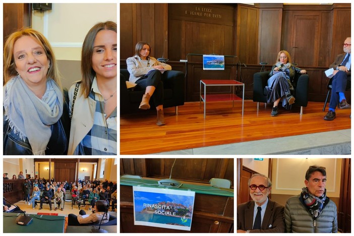 Imperia, presentata 'Rinascita Sociale'. La presidente Modaffari: "Pronti a scendere in campo al fianco di Ivan Bracco" (foto e video)