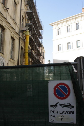 Sanremo: finalmente rimosso il cantiere da piazza Nota, ma la fine dei lavori... quando?