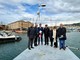 Dal porto di Genova prende il via la tappa ligure di «In Cammino con la Svizzera». © DFAE Dal porto di Genova prende il via la tappa ligure di «In Cammino con la Svizzera». © DFAE