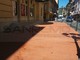 Ventimiglia: pulizia straordinaria delle scale e dell'area davanti al Teatro Comunale con idropulitrice