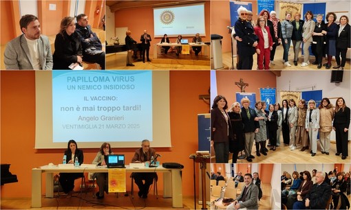 A Ventimiglia incontro sul papilloma virus: "La vaccinazione è la prima arma di prevenzione" (Foto e video)