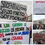 Ventimiglia, "Siamo troppi! Vogliamo spazio e sicurezza": scatta la protesta degli studenti del liceo Aprosio (Foto e video) Ventimiglia, "Siamo troppi! Vogliamo spazio e sicurezza": scatta la protesta degli studenti del liceo Aprosio (Foto e video)