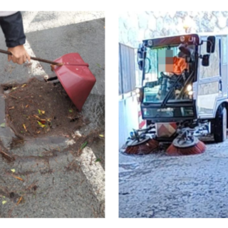 Il maltempo causa allagamenti: Bordighera pulisce tombini, strade e sottopassi (Foto)