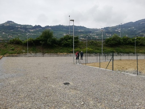 Ventimiglia: nuova area parcheggio a Roverino che sarà successivamente ampliata, oggi l’apertura ufficiale
