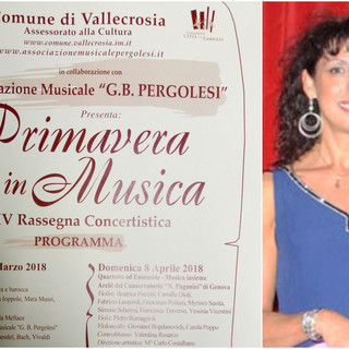Vallecrosia: al via la 14a rassegna concertistica di "Primavera in musica" organizzata dall'Associazione Musicale G.B. Pergolesi Vallecrosia: al via la 14a rassegna concertistica di "Primavera in musica" organizzata dall'Associazione Musicale G.B. Pergolesi