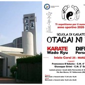 Vallecrosia, corsi di karate wado ryu e difesa personale a San Rocco