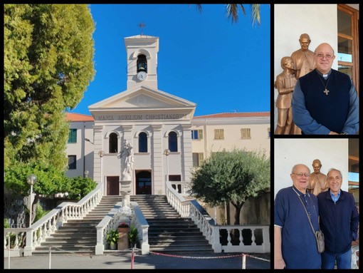 Conferenza del nuovo parroco, santa messa e pranzo conviviale: Vallecrosia ospita il convegno degli ex allievi Don Bosco (Foto e video)