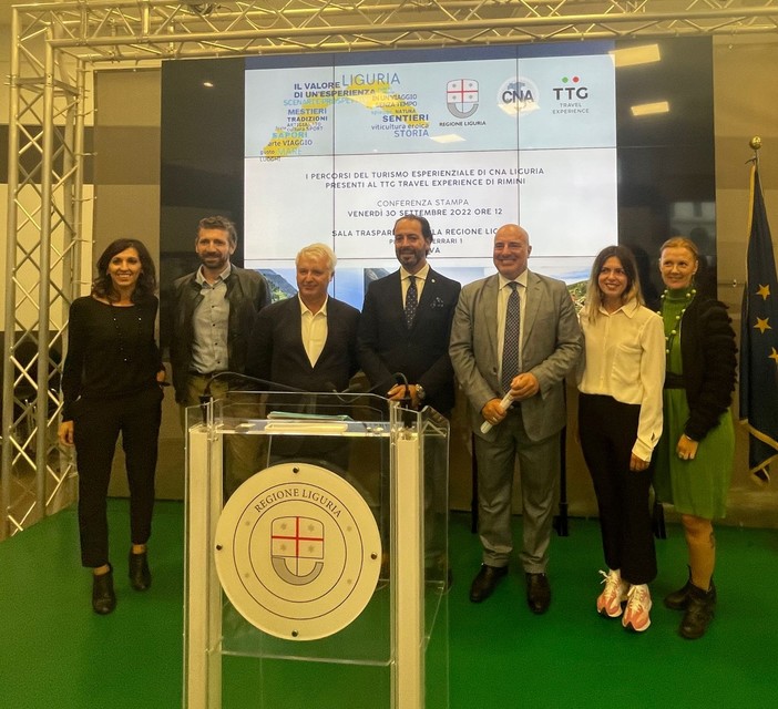 I percorsi del turismo esperienziale di Cna Liguria al TTG Travel Experience di Rimini I percorsi del turismo esperienziale di Cna Liguria al TTG Travel Experience di Rimini