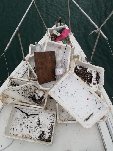 Sanremo: l'impegno dei Consoli del Mare per evitare la 'Plastificazione del mare e dei pesci' eliminando il polistirolo espanso Sanremo: l'impegno dei Consoli del Mare per evitare la 'Plastificazione del mare e dei pesci' eliminando il polistirolo espanso