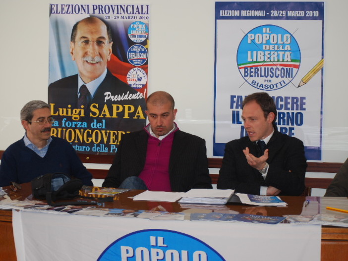 Presentato stamani il Coordinamento dianese del PDL