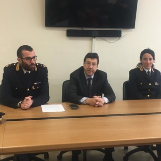 Imperia, si insedia il nuovo questore Pietro Milone: "Massima attenzione alle fasce deboli e all'abuso di droga e alcool"  (Foto e video)