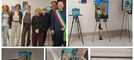 Art therapy a Ventimiglia, quadri in mostra alla casa della comunità (Foto e video)