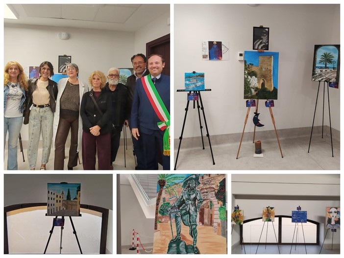 Art therapy a Ventimiglia, quadri in mostra alla casa della comunità (Foto e video) Art therapy a Ventimiglia, quadri in mostra alla casa della comunità (Foto e video)