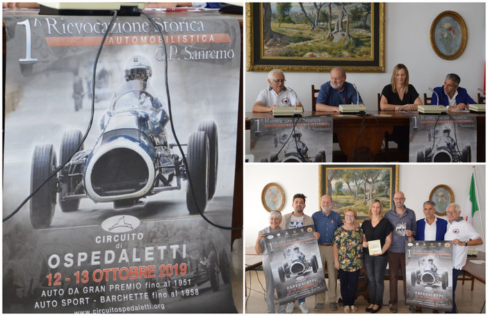 Ospedaletti: al via la prima rievocazione storica, le auto ritornano sul circuito ricordando il Gran Premio Automobilistico Sanremo
