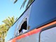 Sanremo: raid vandalico nei parcheggi dietro all'ex stazione ferroviaria, colpito anche un pullman turistico