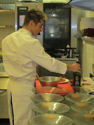 Lo chef Davide Zunino