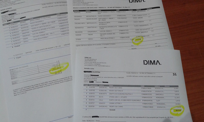 Valentina ha pagato i libri il 60% in meno. Dove? Presso i Dima Point di Sanremo Valentina ha pagato i libri il 60% in meno. Dove? Presso i Dima Point di Sanremo