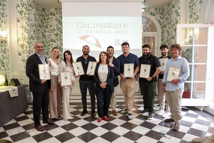 Ventimiglia, il ristorante Marco Polo vince il premio "Miglior carta dei vini" di Cucinamare 2026