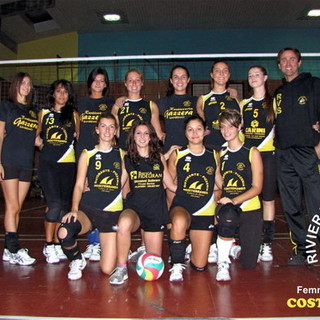 Pallavolo: parte il campionato di prima divisione femminile, in campo le due formazioni della Riviera Volley Sanremo