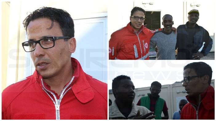 Ventimiglia: tornare da ex migrante tra i migranti del Parco Roja per aiutarli. La storia di Hamid, volontario della Croce Rossa (Foto e Video)