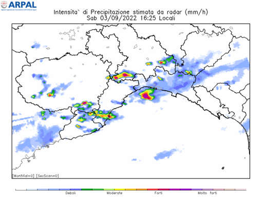 Maltempo: prolungata l'allerta gialla per temporali su tutta la regione fino a mezzanotte