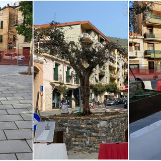 Taggia: ecco la nuova piazza Garibaldi, in settimana la fine del restyling iniziato nel 2019 Taggia: ecco la nuova piazza Garibaldi, in settimana la fine del restyling iniziato nel 2019
