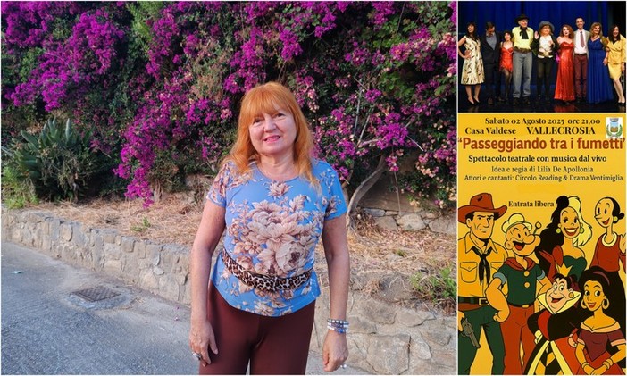 "Passeggiando tra i fumetti" e "Cartoni davvero animati": teatro e musica con il circolo Reading e drama Ventimiglia (Foto e video) "Passeggiando tra i fumetti" e "Cartoni davvero animati": teatro e musica con il circolo Reading e drama Ventimiglia (Foto e video)