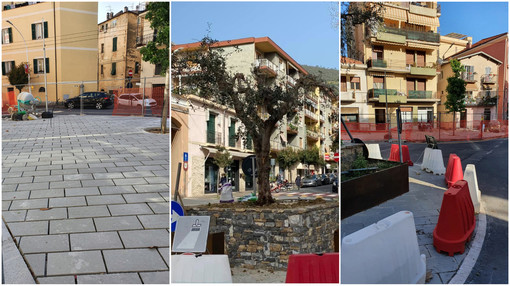 Taggia: ecco la nuova piazza Garibaldi, in settimana la fine del restyling iniziato nel 2019 Taggia: ecco la nuova piazza Garibaldi, in settimana la fine del restyling iniziato nel 2019