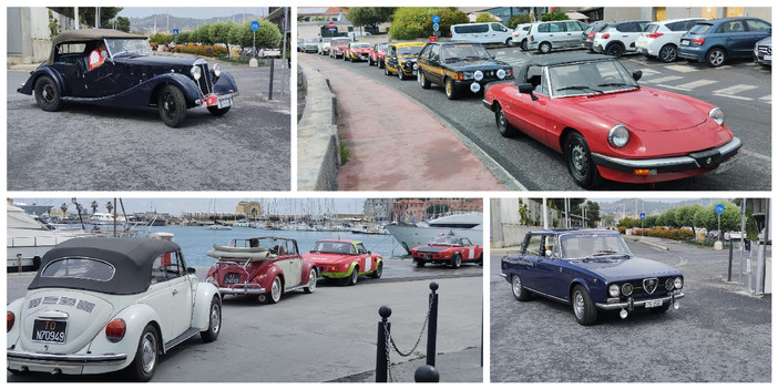 Auto storiche, raid nell'entroterra: si parte da calata Anselmi a Imperia (foto) Auto storiche, raid nell'entroterra: si parte da calata Anselmi a Imperia (foto)