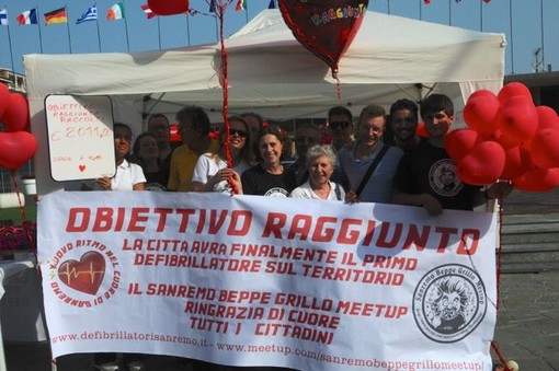 Sanremo: sabato prossimo in piazza Colombo l'inaugurazione del primo 'defibrillatore pubblico' Sanremo: sabato prossimo in piazza Colombo l'inaugurazione del primo 'defibrillatore pubblico'