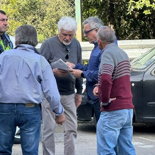 Elezioni Sanremo: il candidato sindaco Gianni Rolando a San Bartolomeo