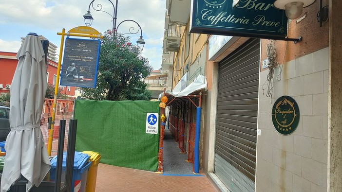 Spostata per un intervento di restyling la fermata del bus di viale della Repubblica a Imperia Spostata per un intervento di restyling la fermata del bus di viale della Repubblica a Imperia