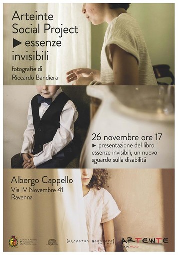 ‘Essenze Invisibili’, un nuovo sguardo sulla disabilità: il progetto del fotografo imperiese Riccardo Bandiera che sarà presentato domenica a Ravenna