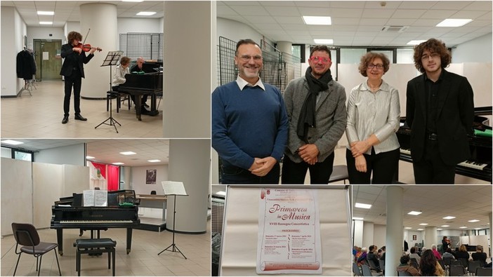 'Primavera in musica' a Vallecrosia, il recital di violino di Leonardo Priori incanta il pubblico (Foto e video)