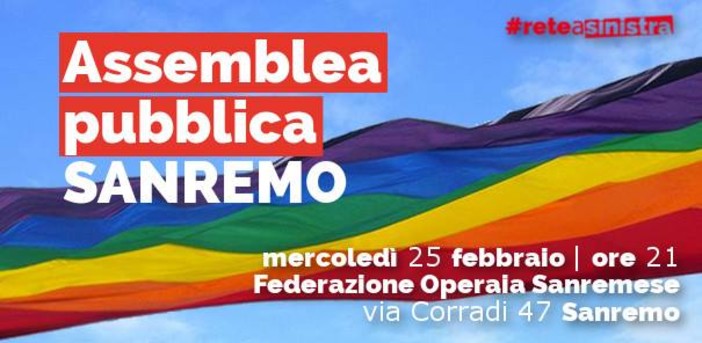 Sanremo: alla Federazione Operaia un incontro della coalizione 'Rete a sinistra" Sanremo: alla Federazione Operaia un incontro della coalizione 'Rete a sinistra"