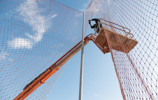 Rete arancione da cantiere: perché è diventata lo standard per visibilità e sicurezza