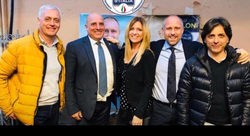 Elezioni Sanremo: grande soddisfazione ieri a San Martino per l'incontro con i Candidati al Consiglio Comunale per FdI Antonino Consiglio ed Elena Ferraresi