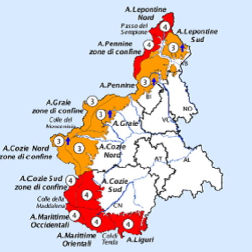 Attività valanghiva in netta ripresa: domani forte rischio sul sud delle Cozie e sulle Alpi Marittime
