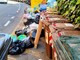 Sanremo: rifiuti sparsi ovunque in via Galilei, la segnalazione con foto di un residente