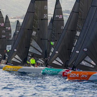 RS21 Cup Yamamay Secondo ACT 2: il poco vento condiziona le regate allo Yacht Club Sanremo.