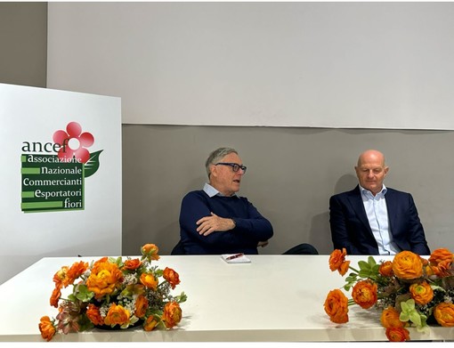 Sanremo, Gianni Rolando incontra gli esportatori di fiori dell'Ancef (foto)