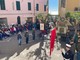 Tricolori e letture per le celebrazioni del 4 Novembre a Riva Ligure (foto)