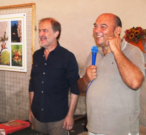 Bajardo: successo per l'incontro su Antonio Rubino, tanti gli applausi per Marco Cassini e Claudio Porchia Bajardo: successo per l'incontro su Antonio Rubino, tanti gli applausi per Marco Cassini e Claudio Porchia