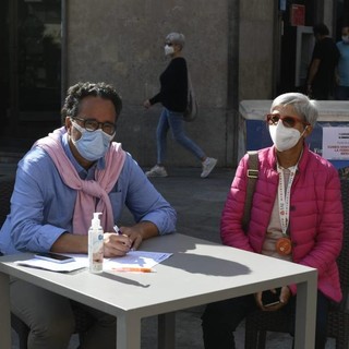 Sanremo, raccolta firme per la 'ferrovia delle meraviglie' Cuneo Ventimiglia, Scibilia: "Linea strategica per i nostri collegamenti" (foto e video)