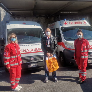 Emergenza sanitaria: l'Associazione di Volontariato Oncologico NonSiamoSoli di Sanremo a sostegno della Croce Rossa Italiana locale